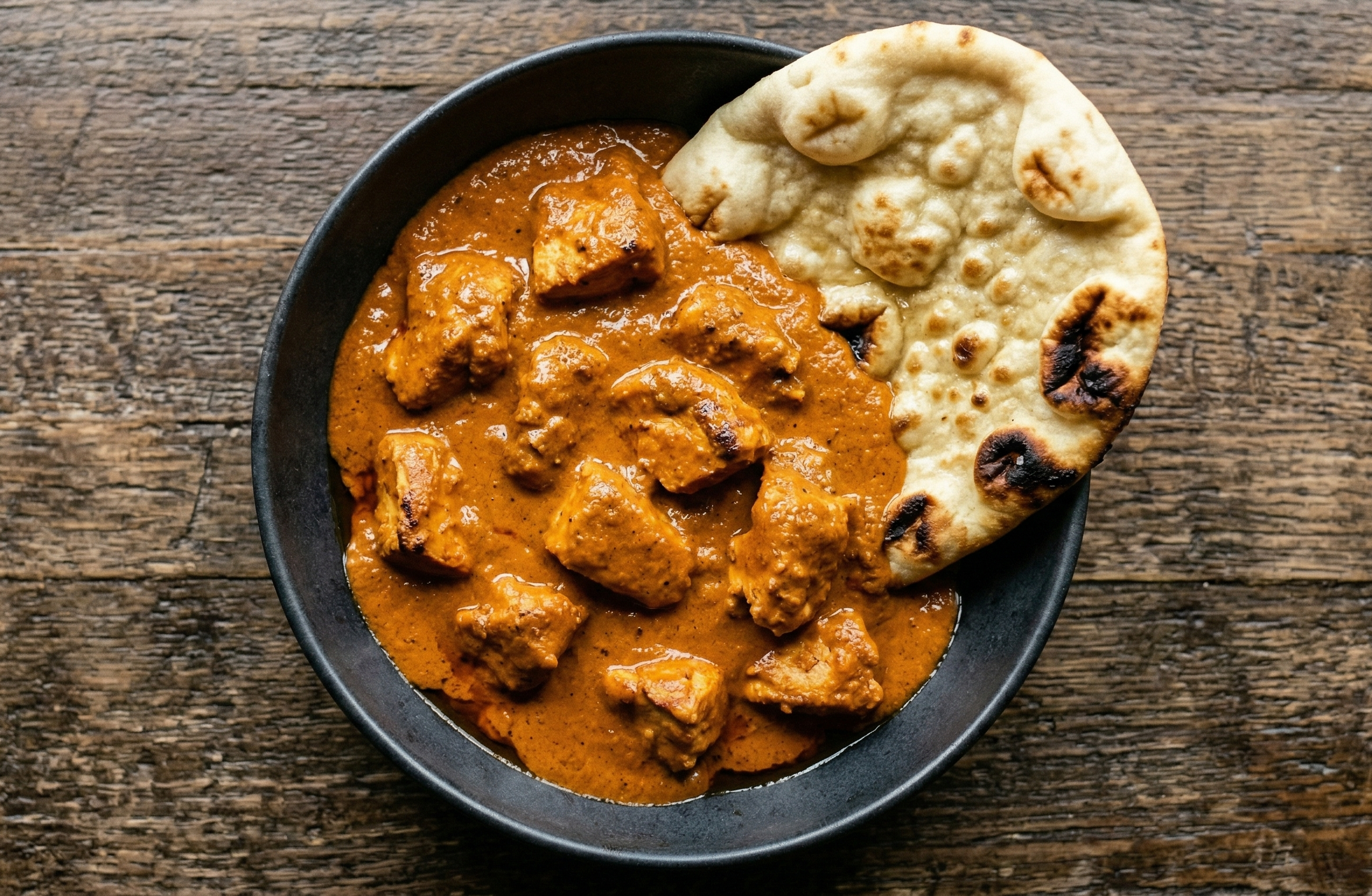 Butter Chicken with Naan