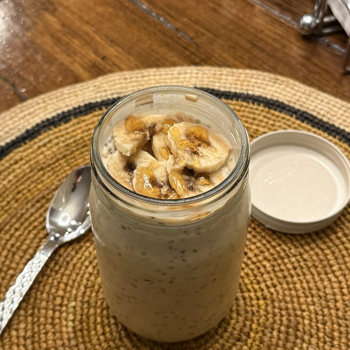 Banana Protein Overnight Oats