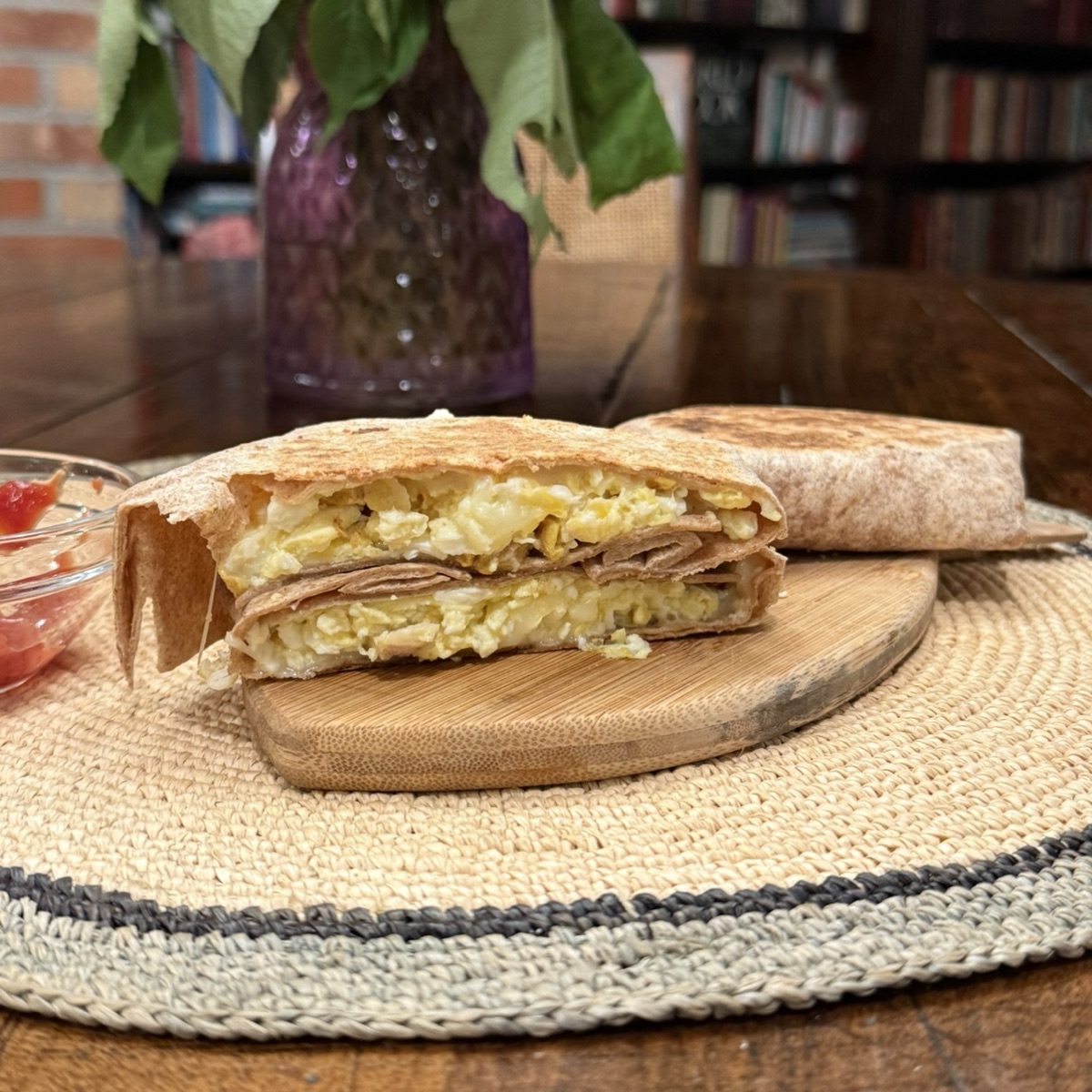 Crispy Chicken, Egg & Cheese Crunch Wrap
