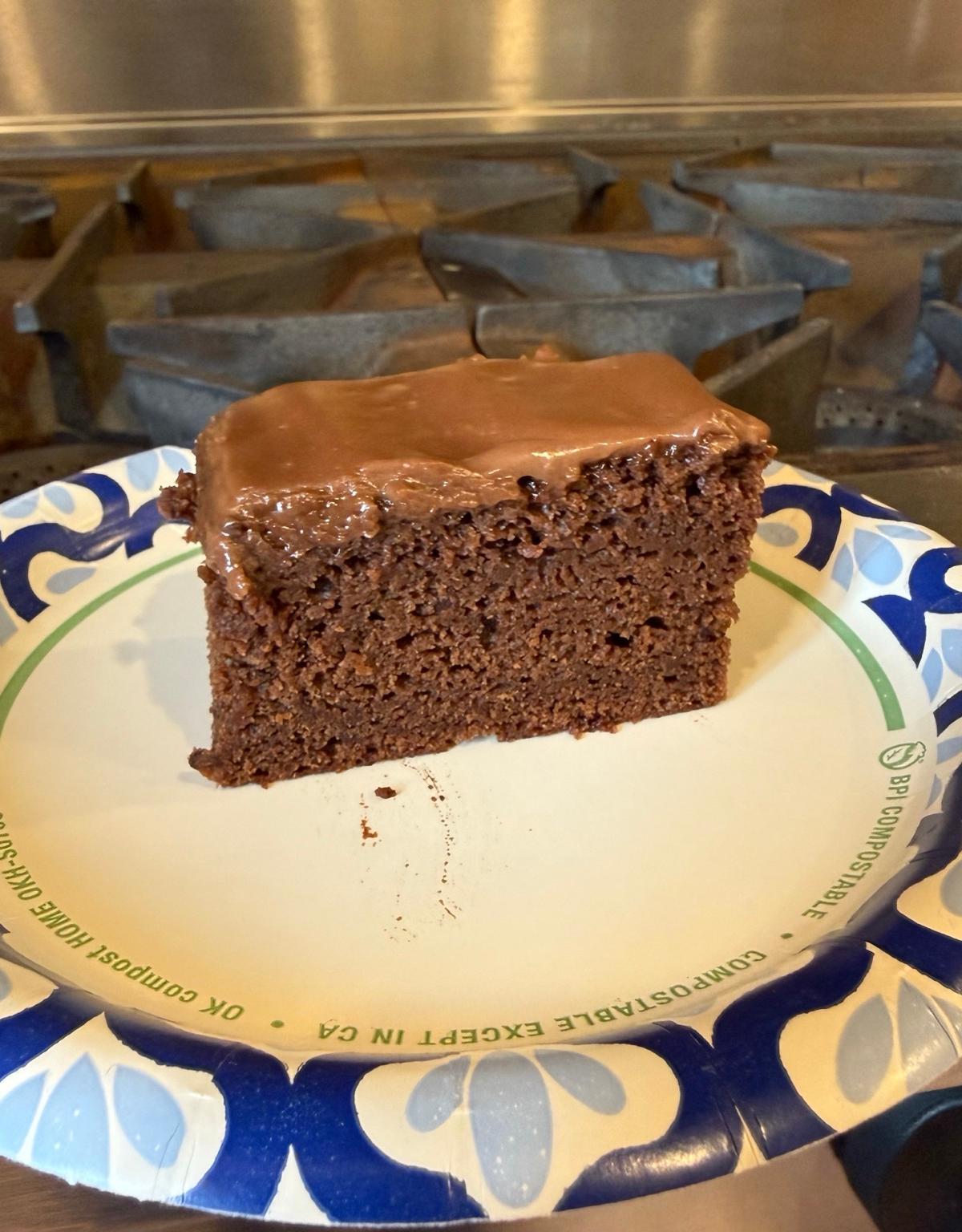 Vegan Banana Chocolate Cake