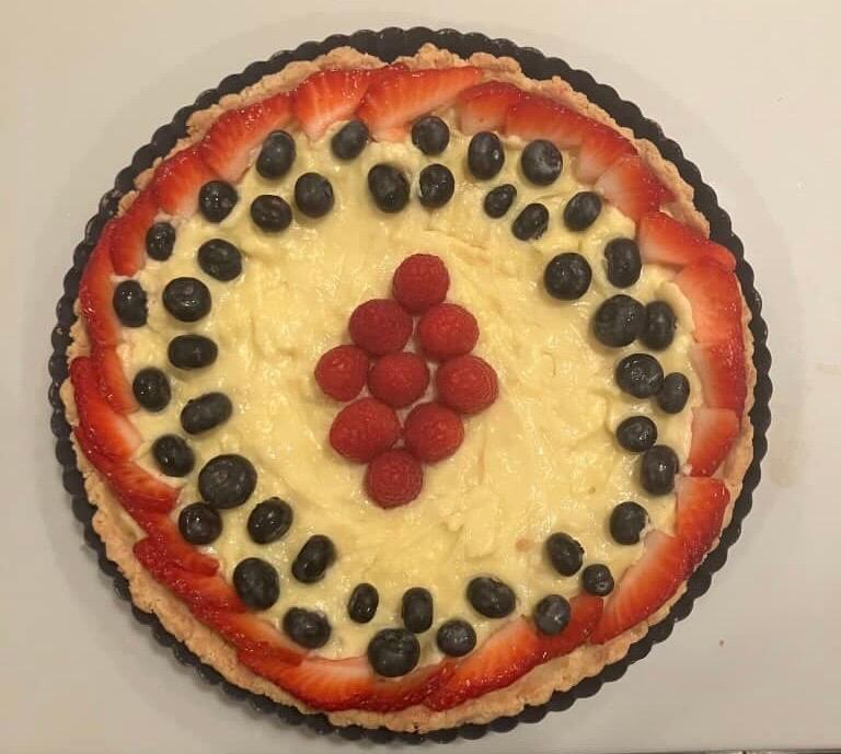 Berry Custard Tart