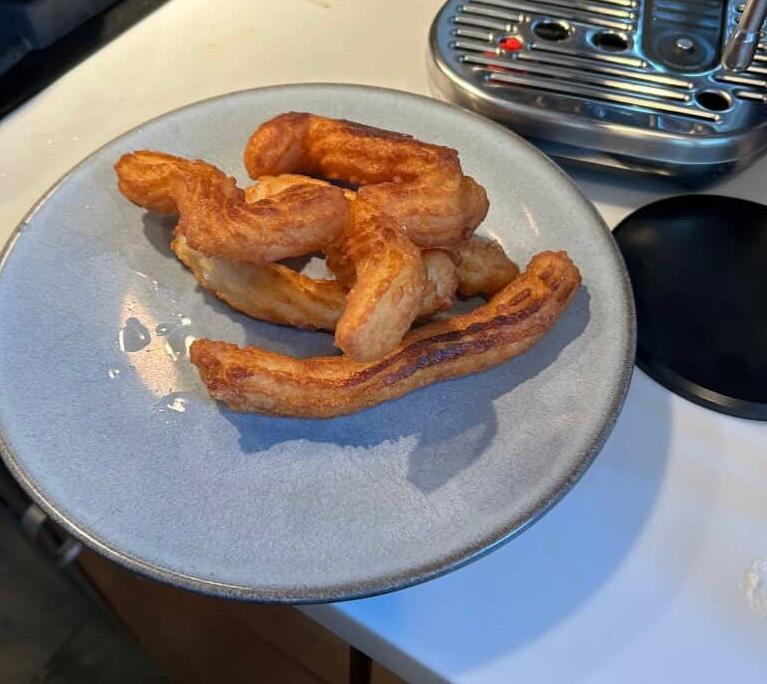 Homemade Churros with Cinnamon Sugar