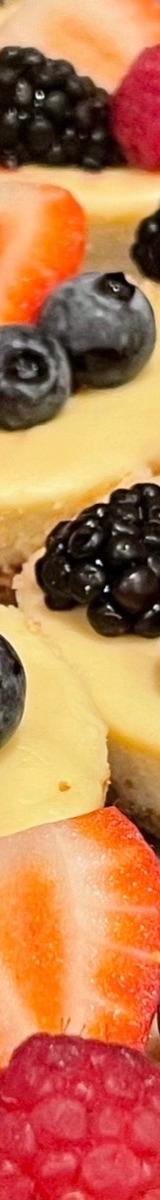 Mini Mixed Berry Cheesecakes