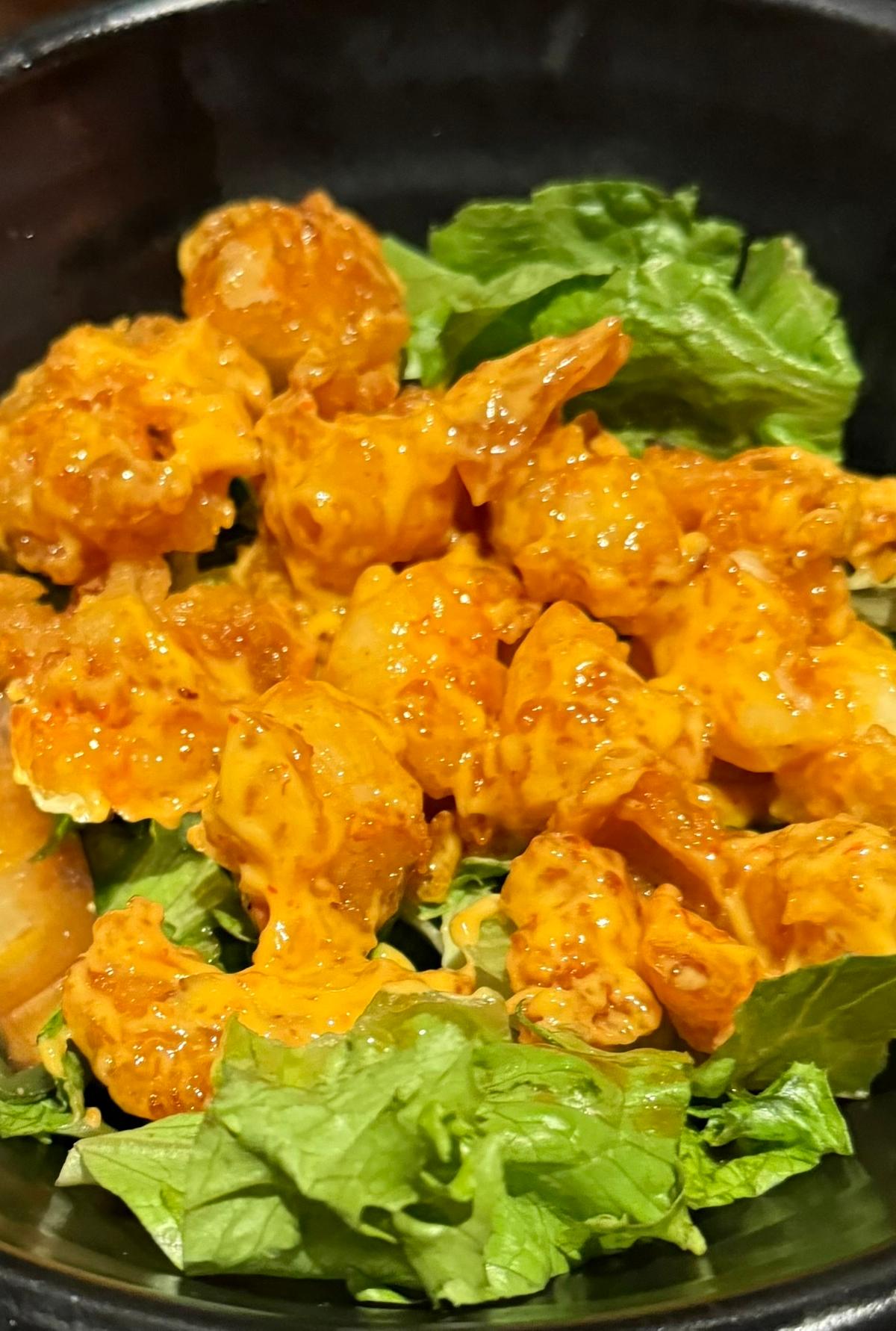 Spicy Popcorn Shrimp