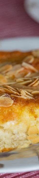 Almond-topped Apricot Cake