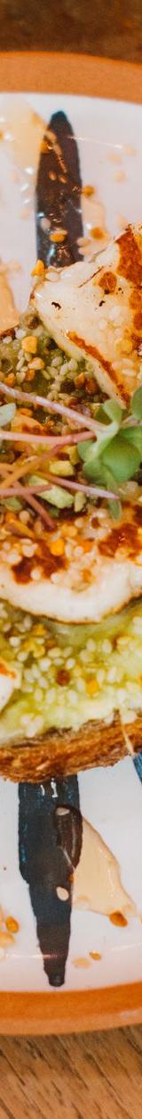 Avocado Toast with Halloumi