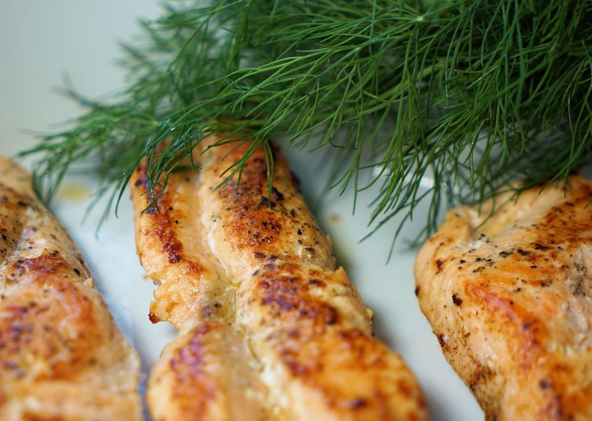 Baked Chicken Breasts with Dill