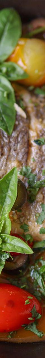 Baked Mediterranean Fish with Tomatoes and Herbs