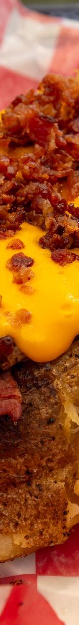 Baked Potato with Cheese and Bacon