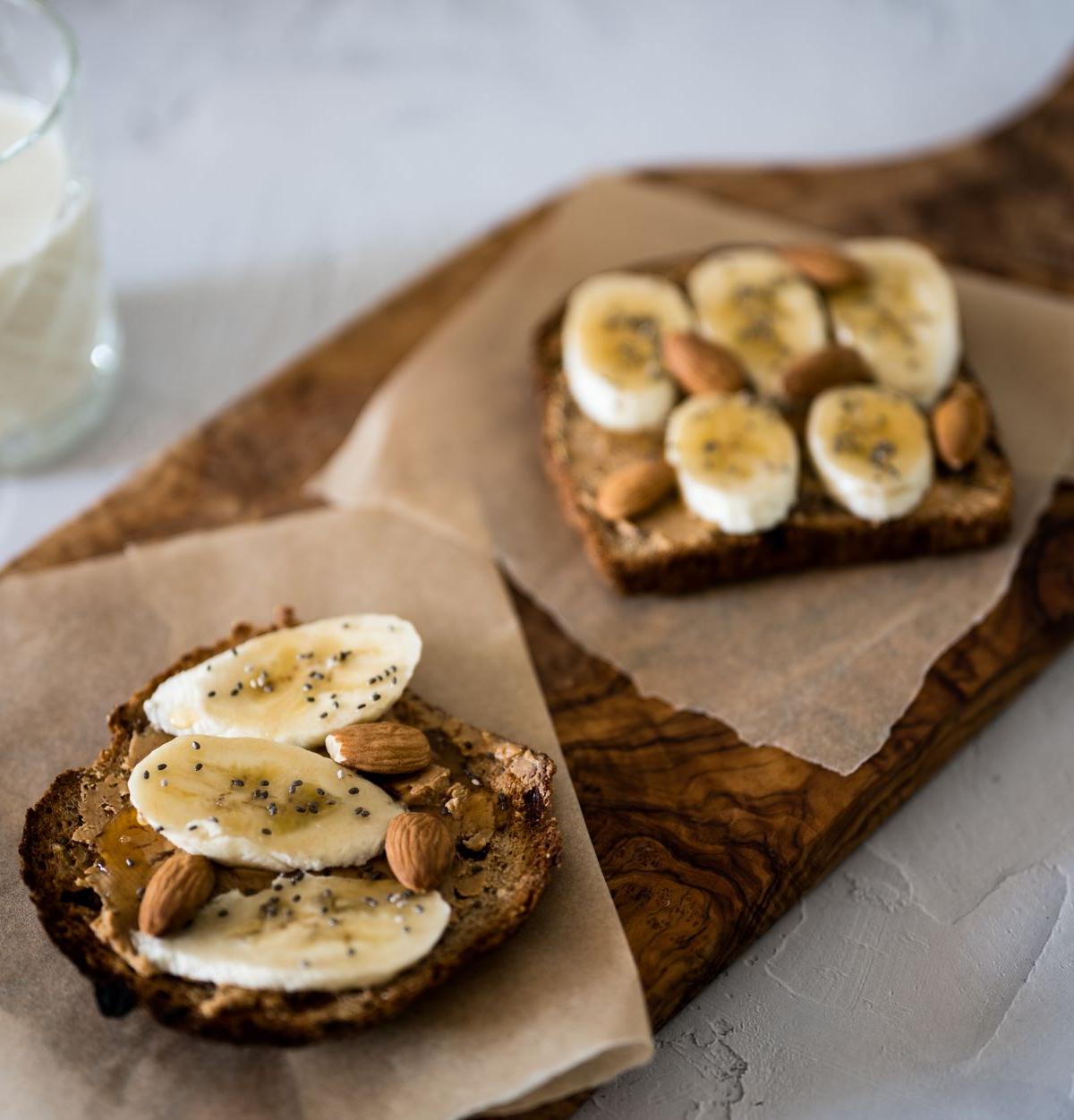 Banana Almond Toast