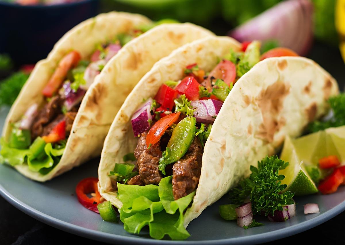 Beef and Cactus Tacos