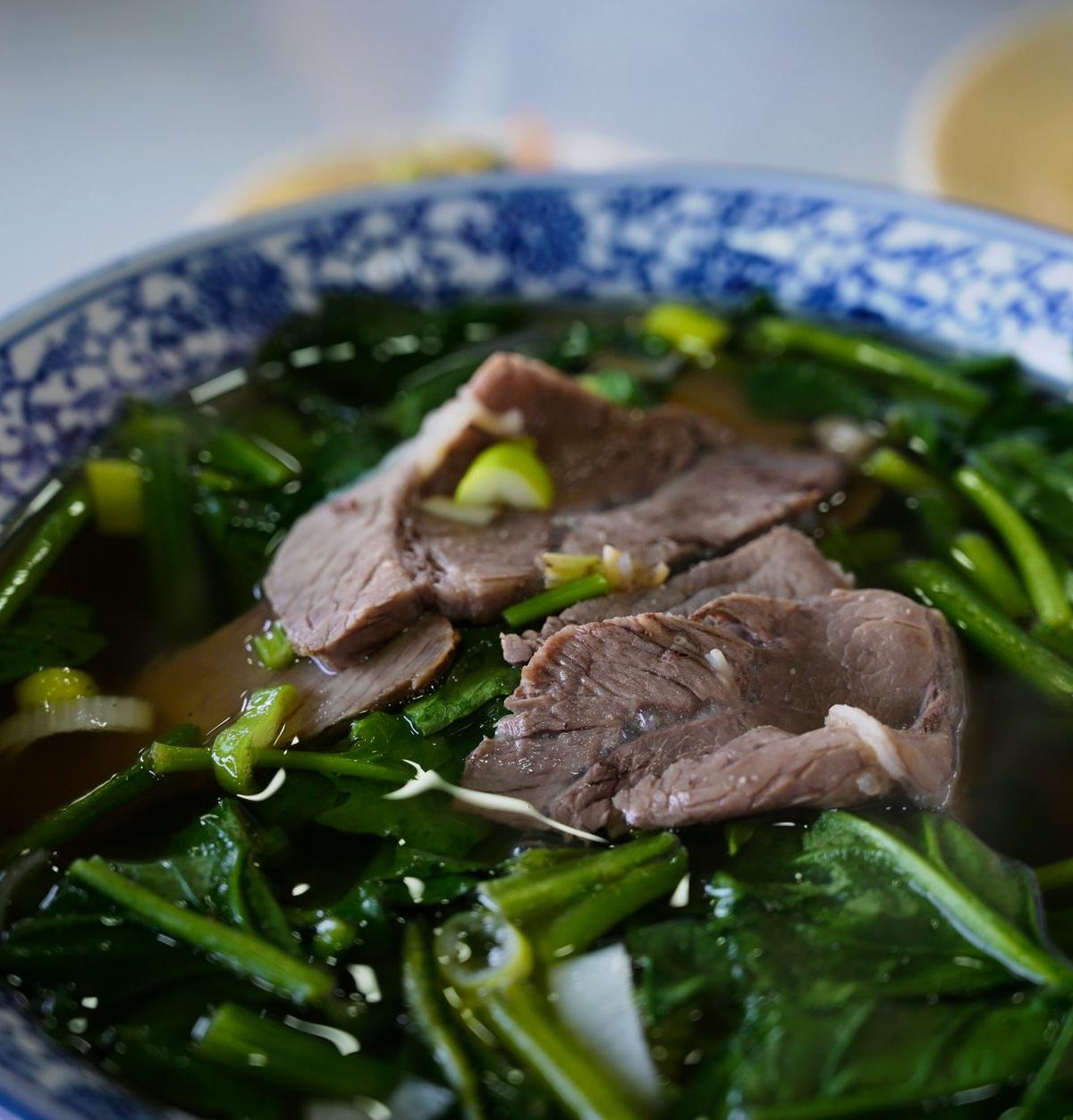 Beef and Spinach Soup