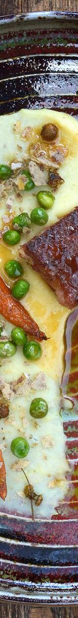 Beef Bourguignon with Mashed Potatoes and Vegetables