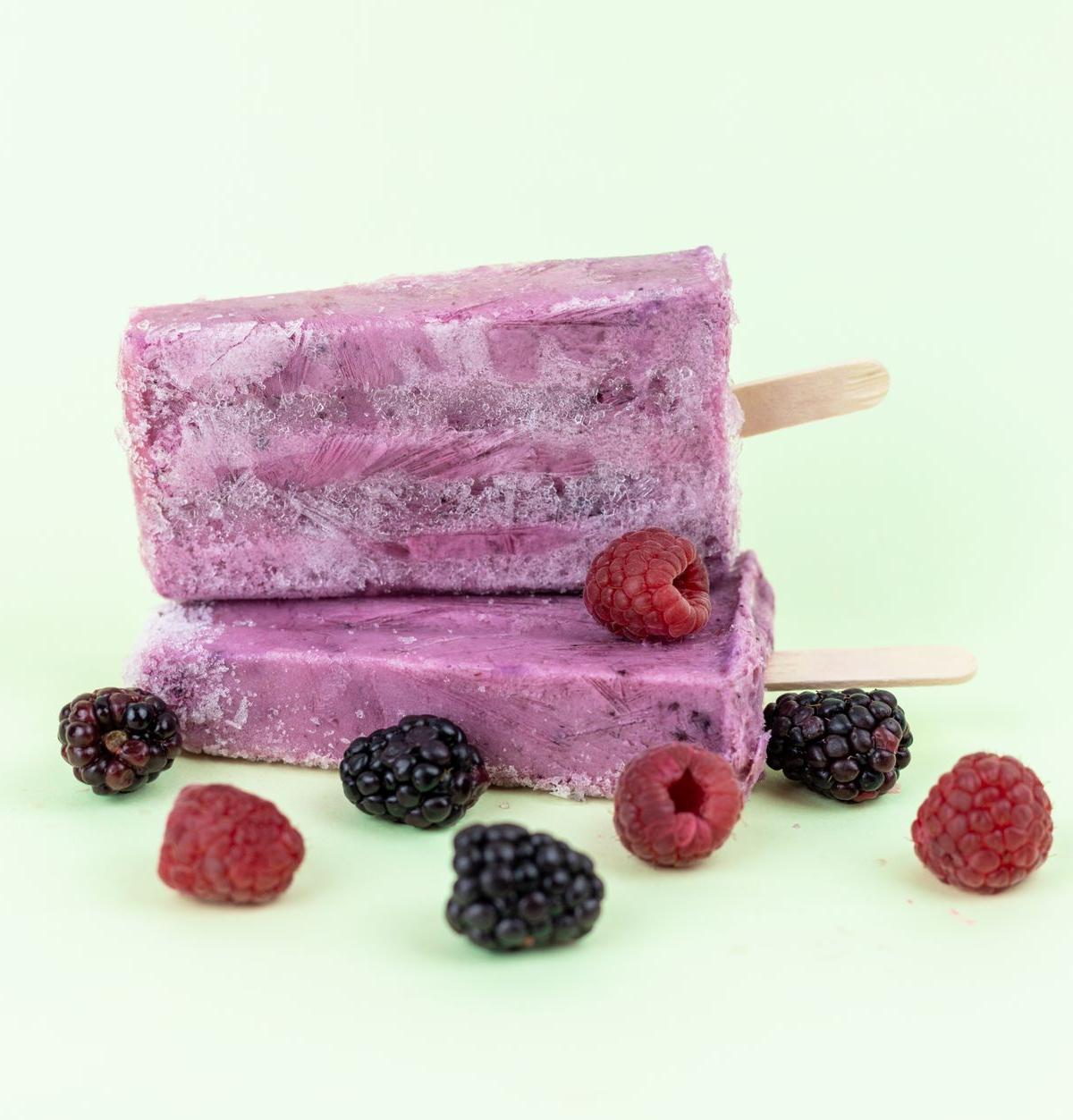 Berry Popsicles