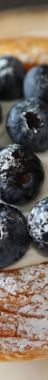 Blueberry Cream Croissant