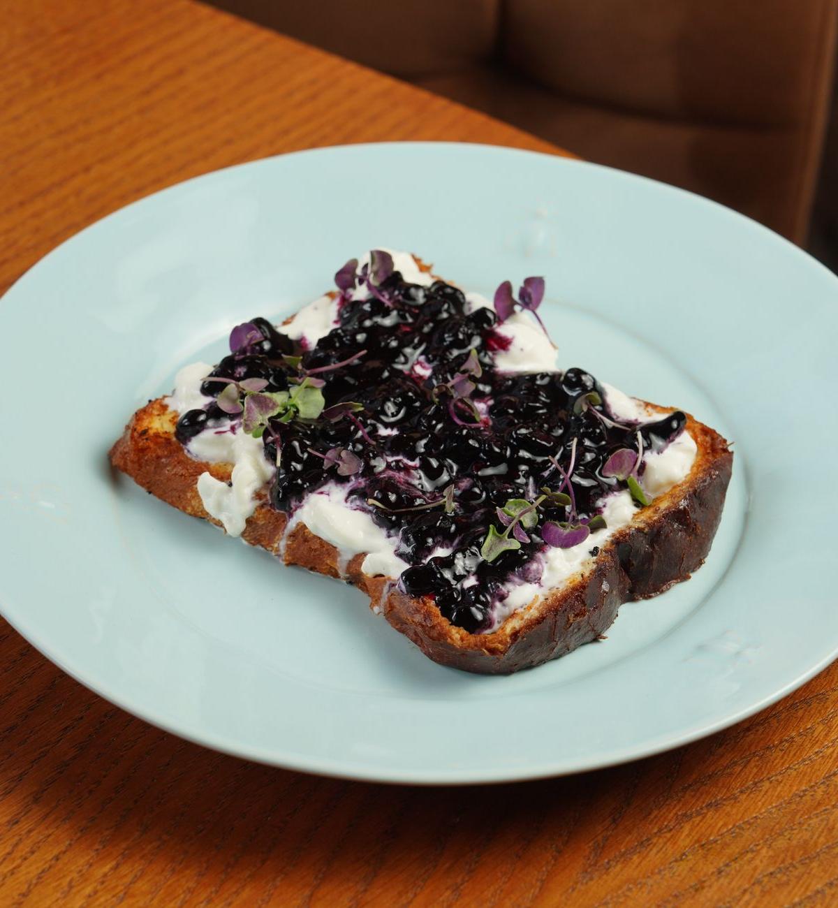 Blueberry Toast