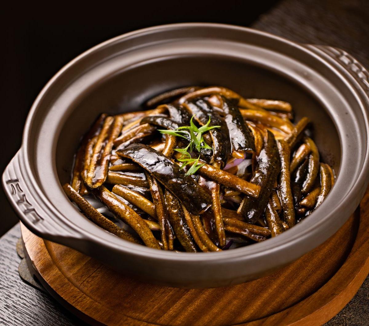 Braised Eggplant in Clay Pot