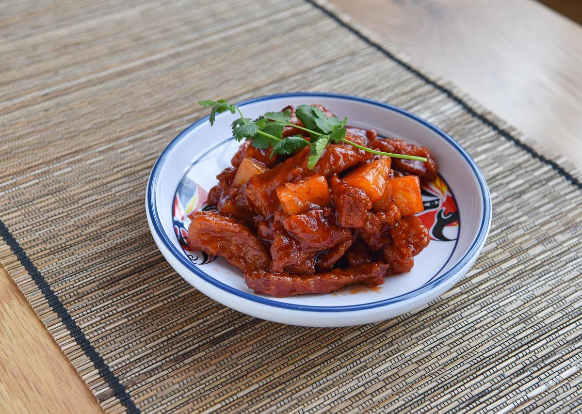 Braised Pork Belly with Potatoes