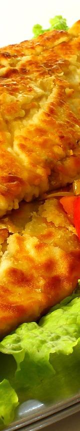 Breaded Cutlet with Bell Pepper Salad