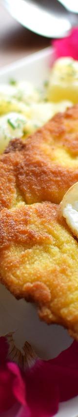 Breaded Veal Cutlet with Fried Egg