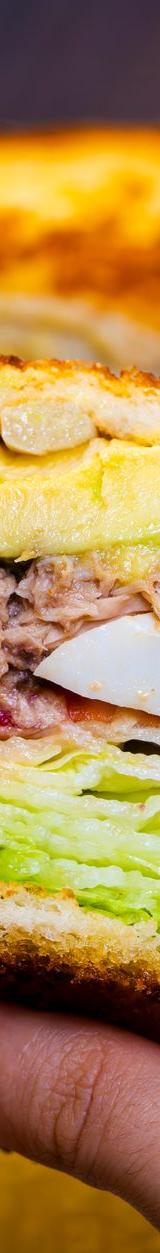 Burger Sandwich with Avocado and Egg