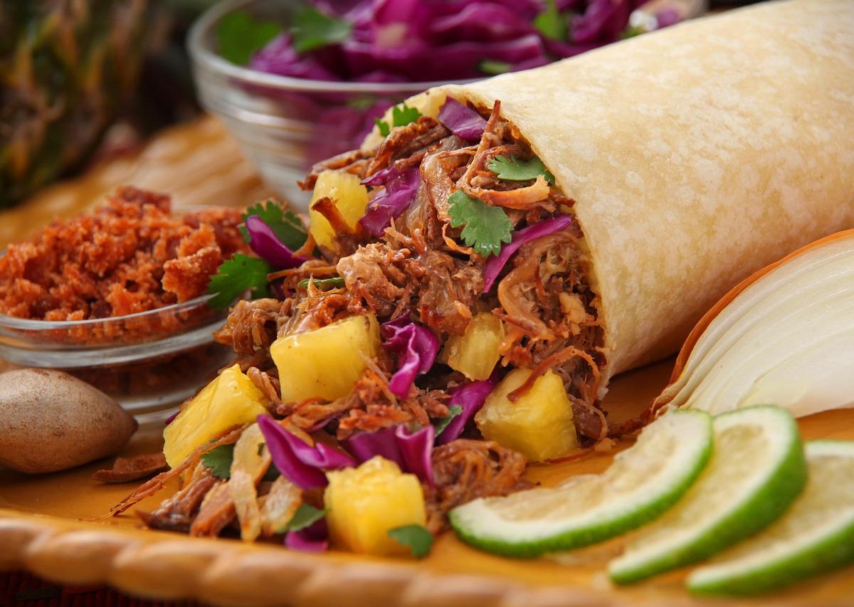 Carnitas Taco with Pineapple