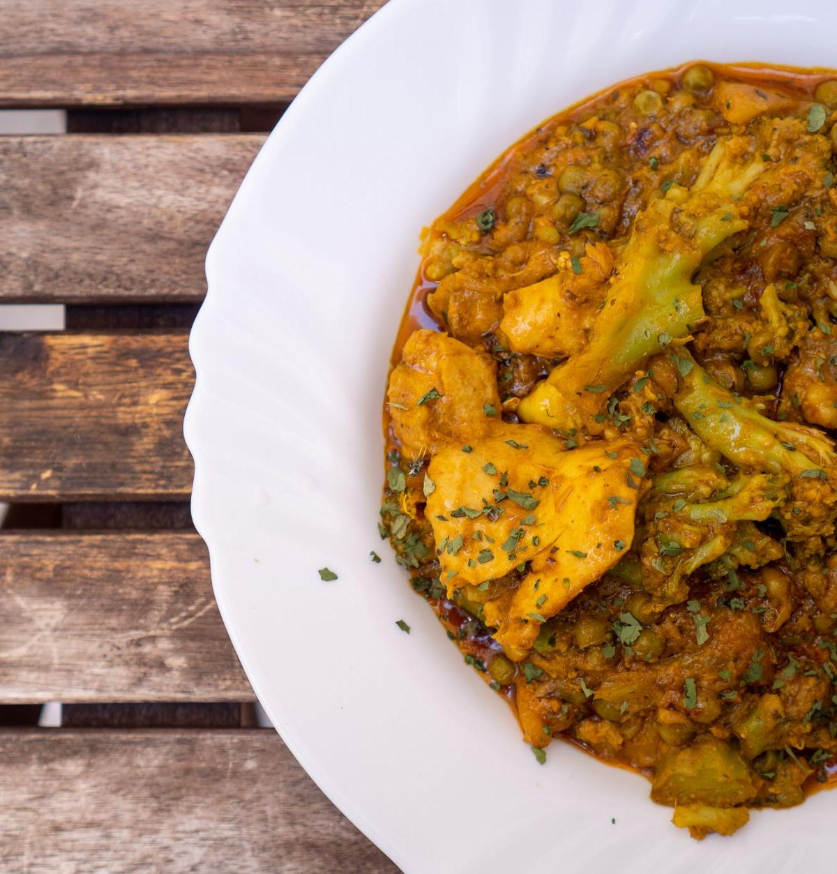 Cauliflower and Chickpea Curry