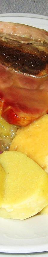 Cheese Dumplings with Bacon and Sauerkraut