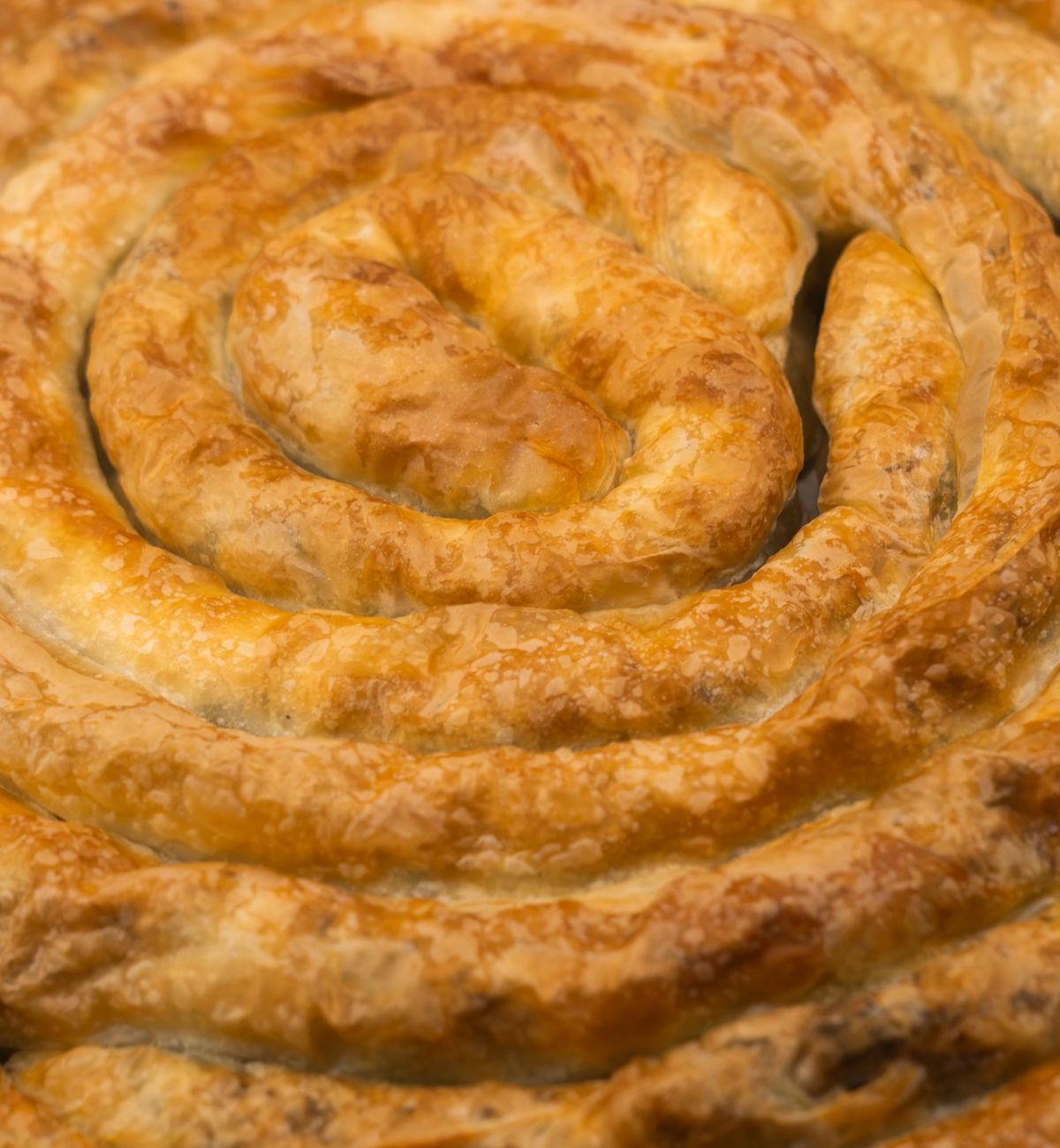 Cheese-Filled Pastry Spiral