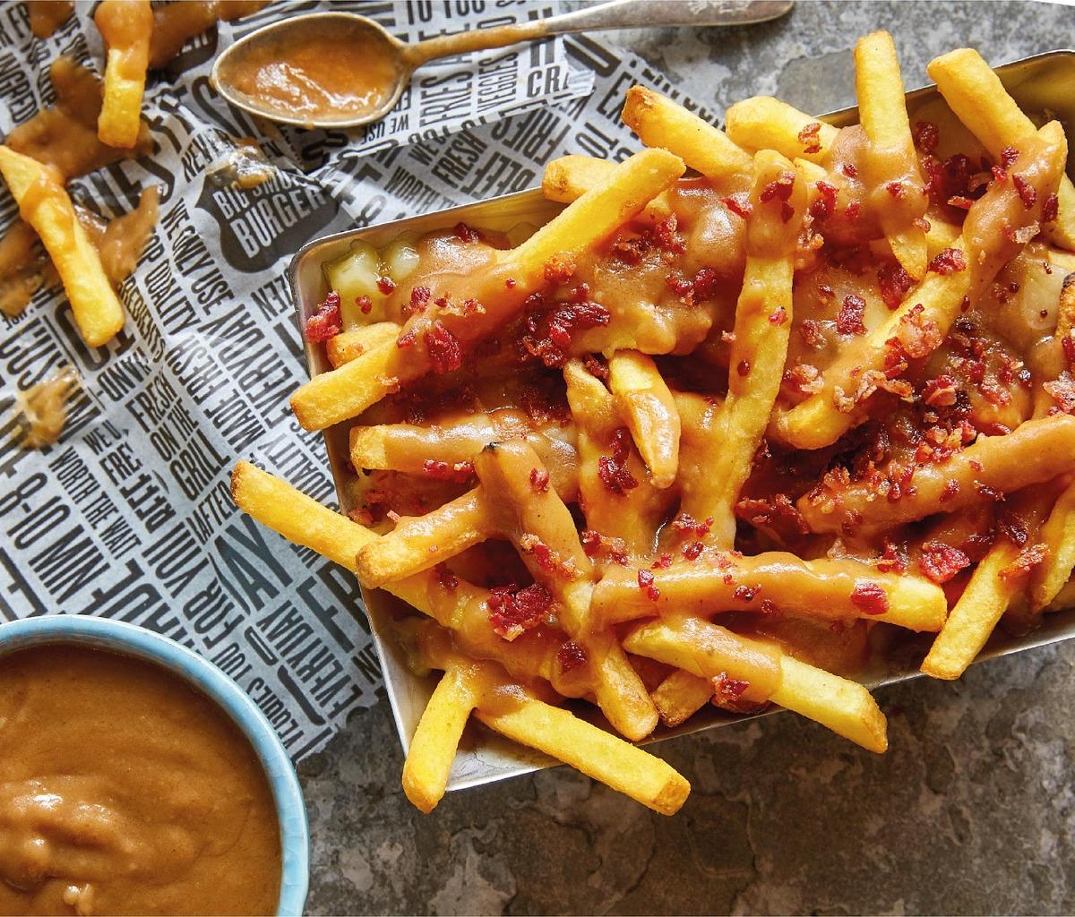 Cheese Fries with Bacon