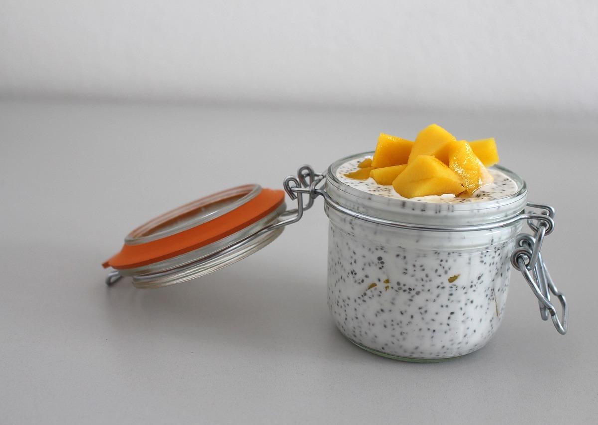 Chia Seed Pudding with Mango