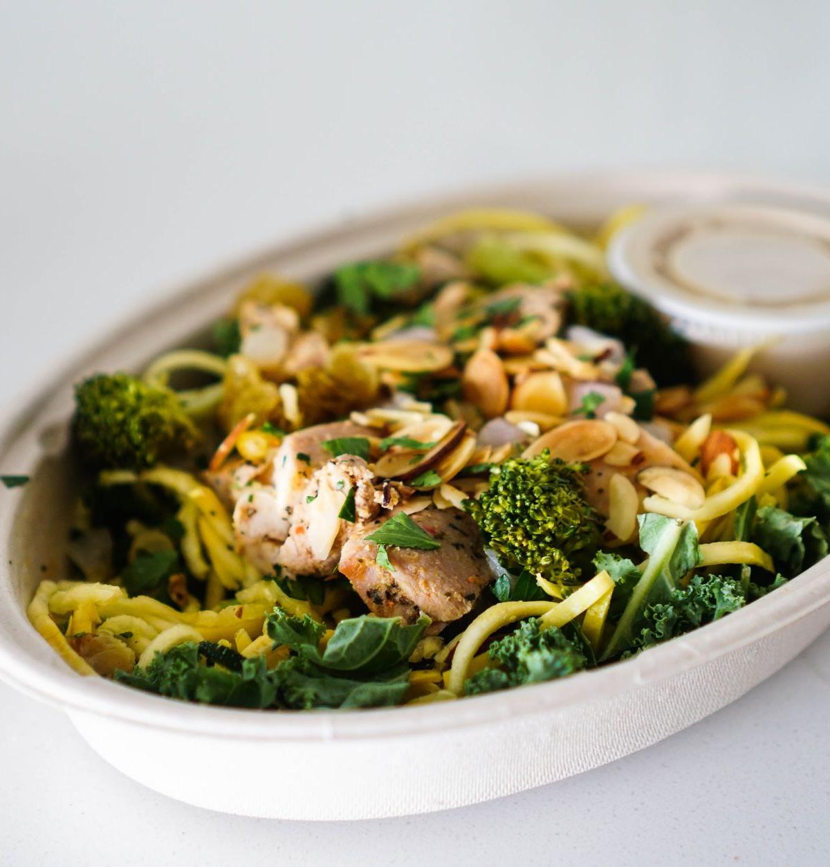 Chicken and Vegetable Noodle Bowl