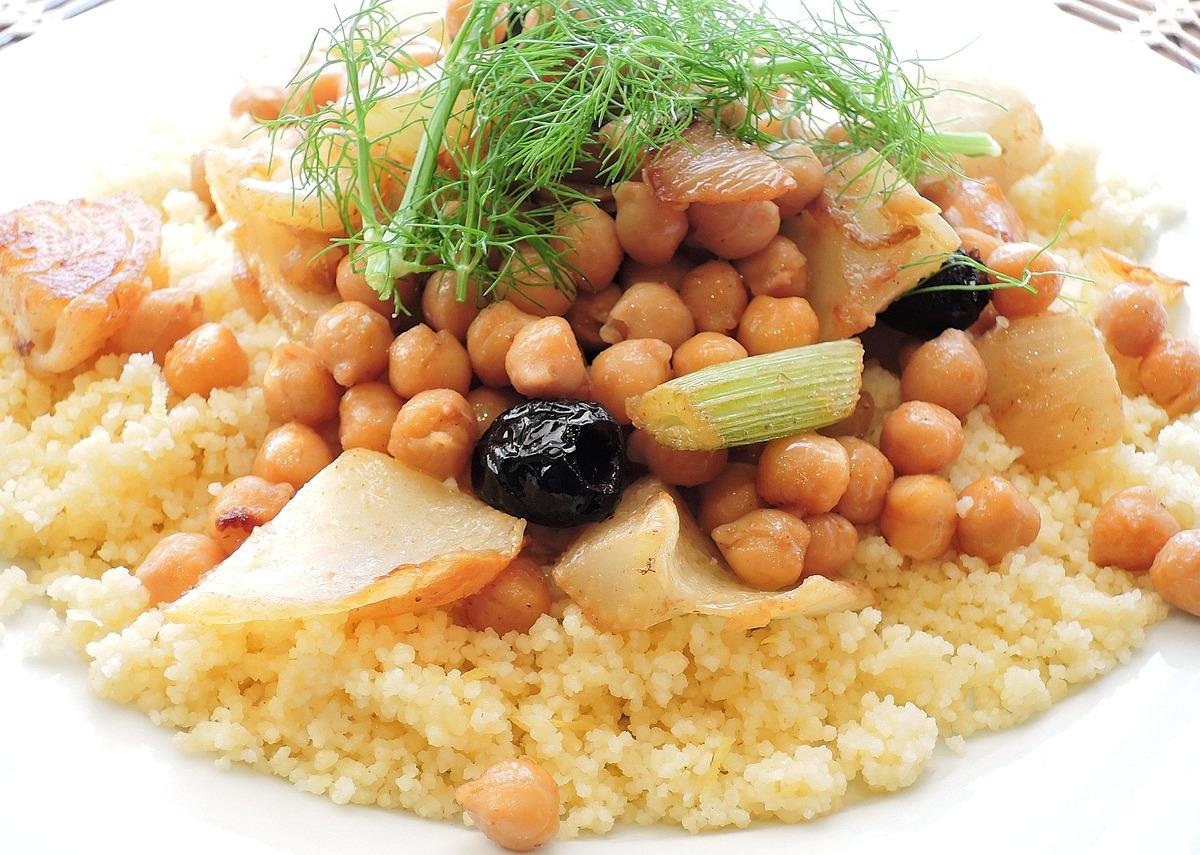 Chickpea and Raisin Couscous
