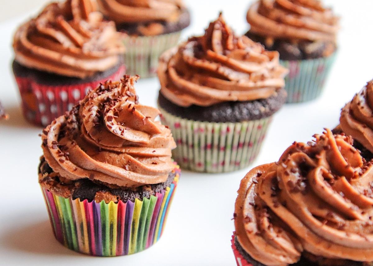 Chocolate Cupcakes with Peanut Butter Frosting