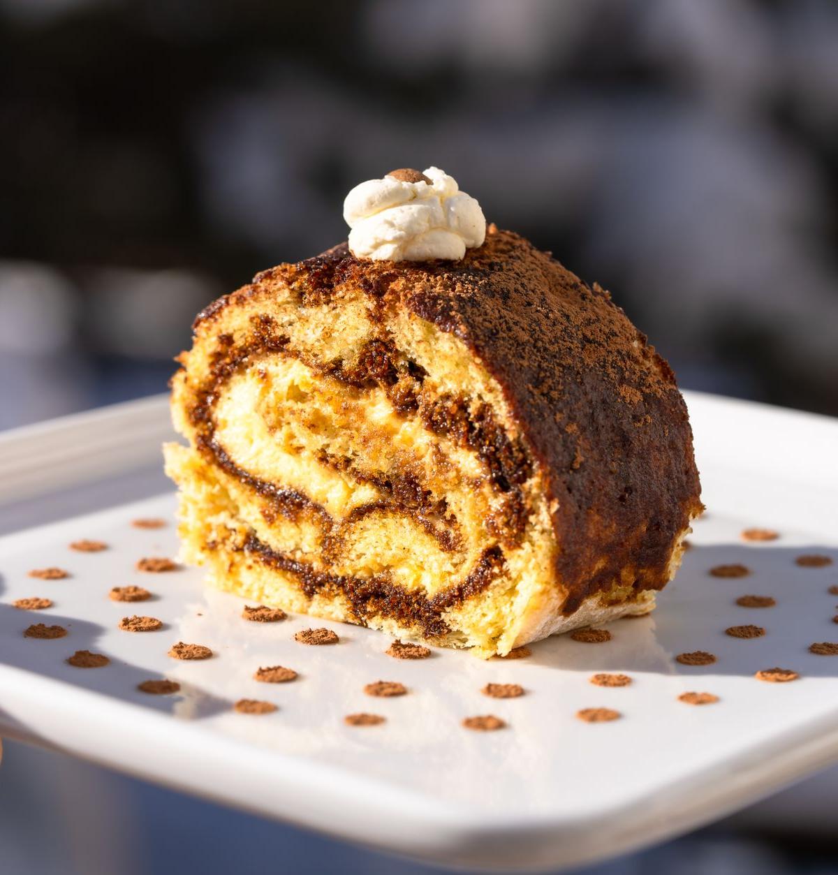 Cinnamon Roll Cake Roll