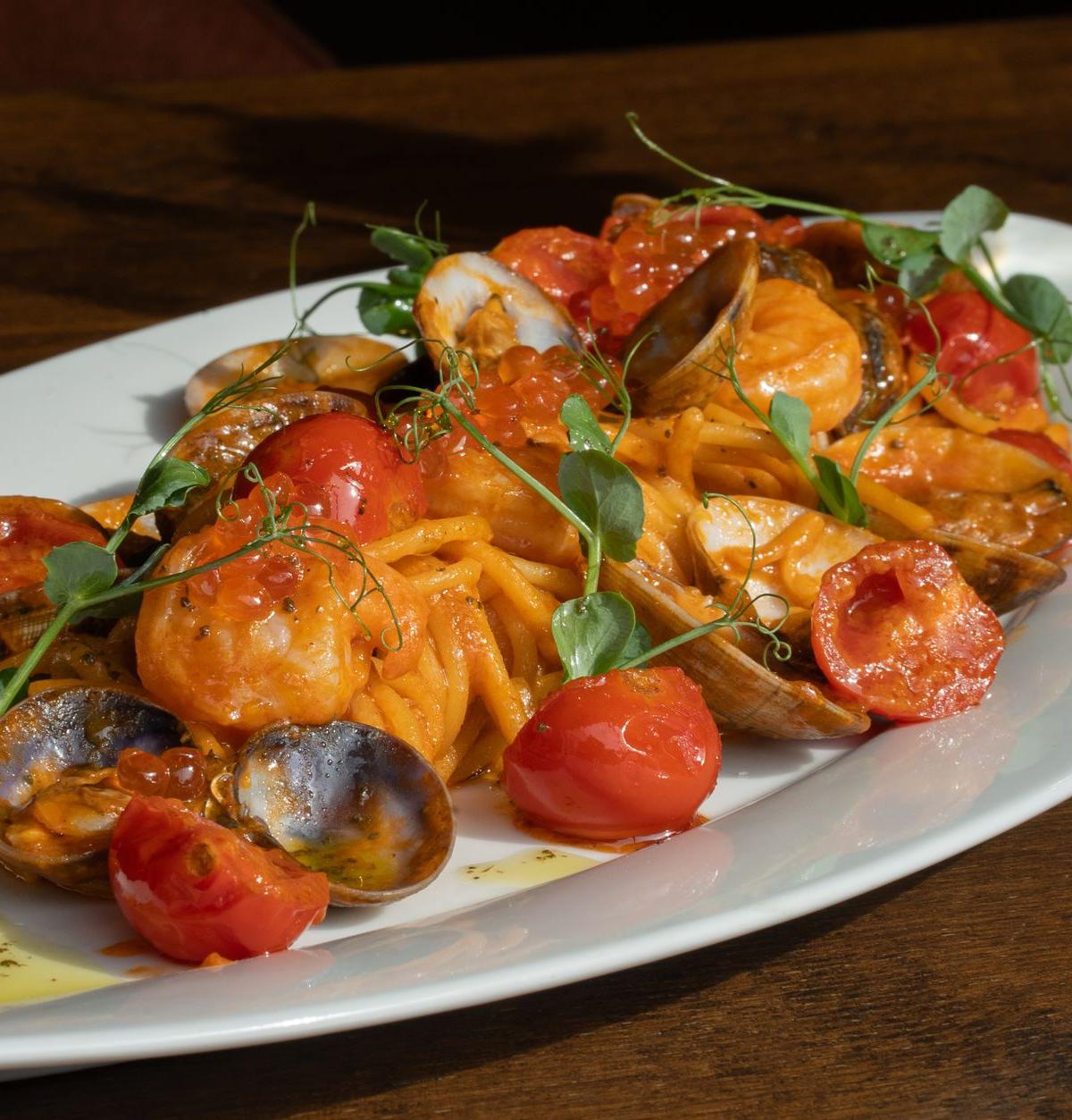 Clam and Tomato Pasta