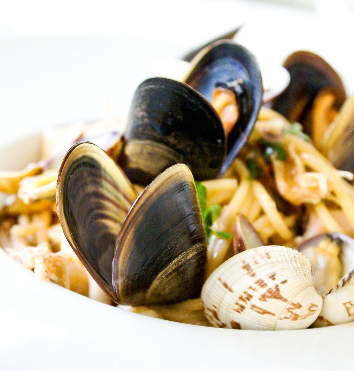 Clams with Pasta