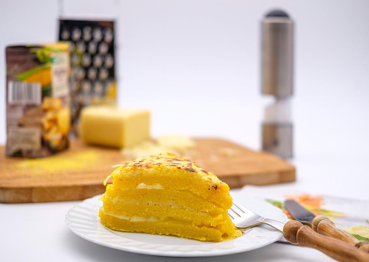 Corn Cake with Butter