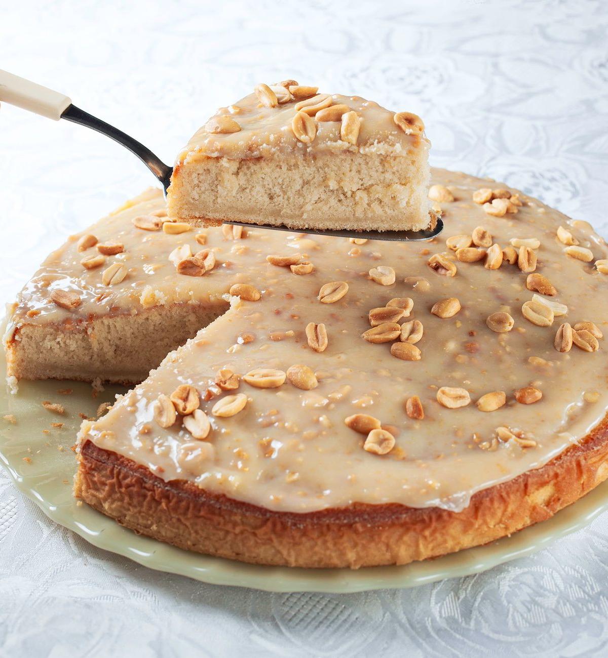 Corn Cake with Peanuts