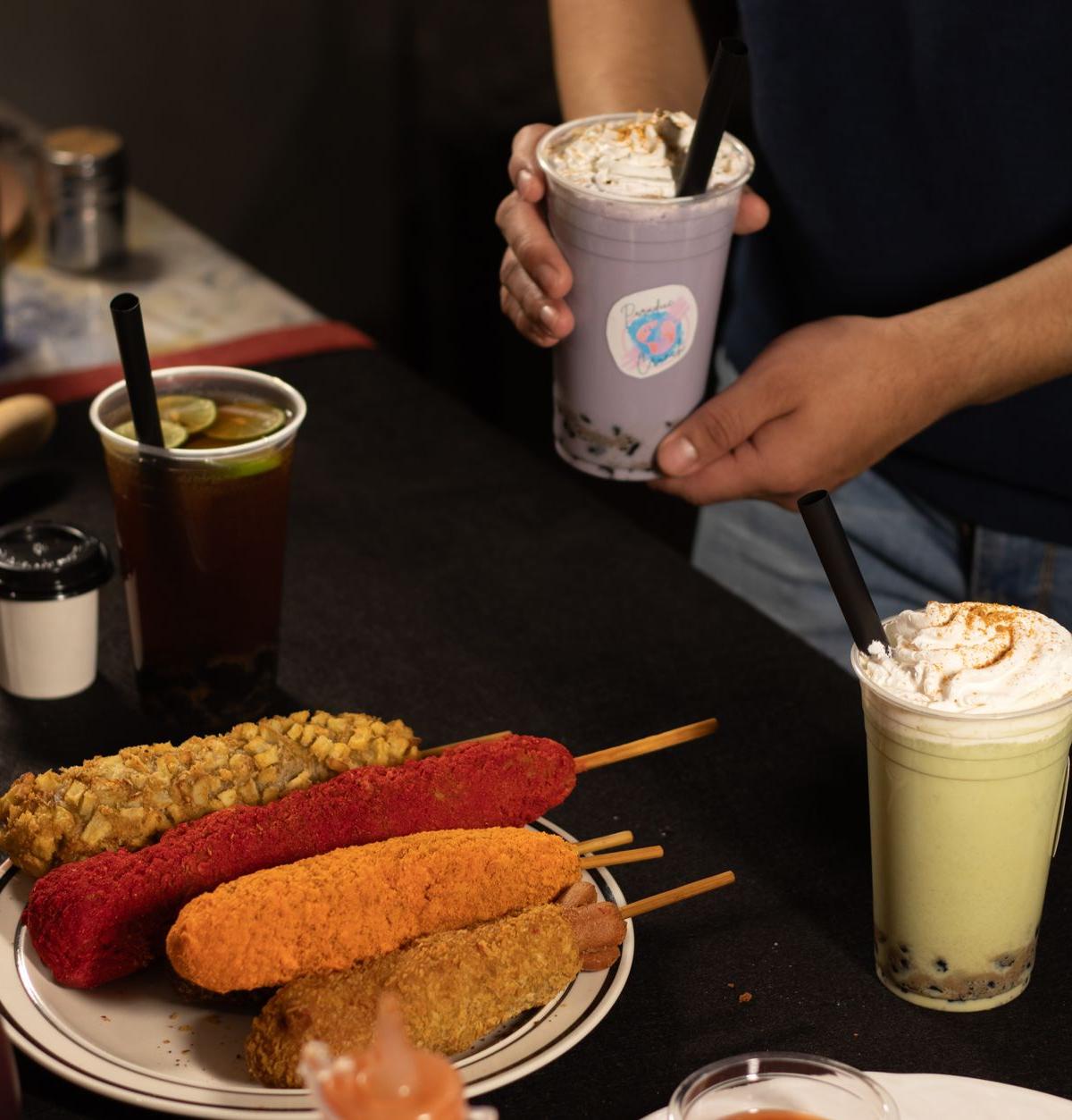 Corndogs and Boba Tea
