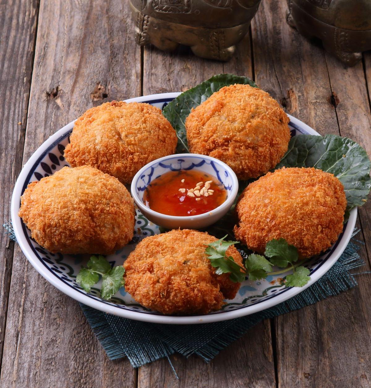 Crispy Fried Meatballs