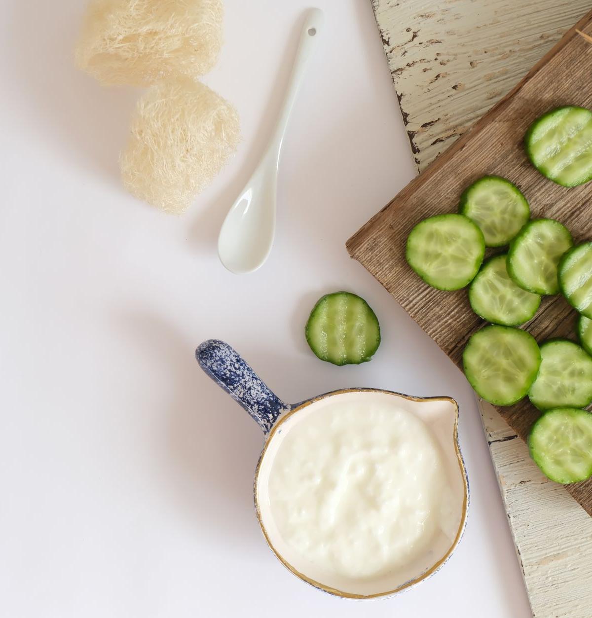 Cucumber and Sour Cream Salad