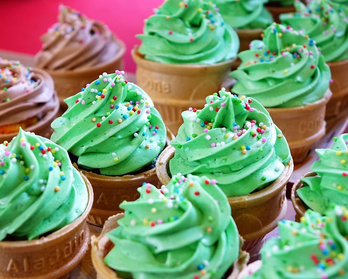 Cupcake in a Cone