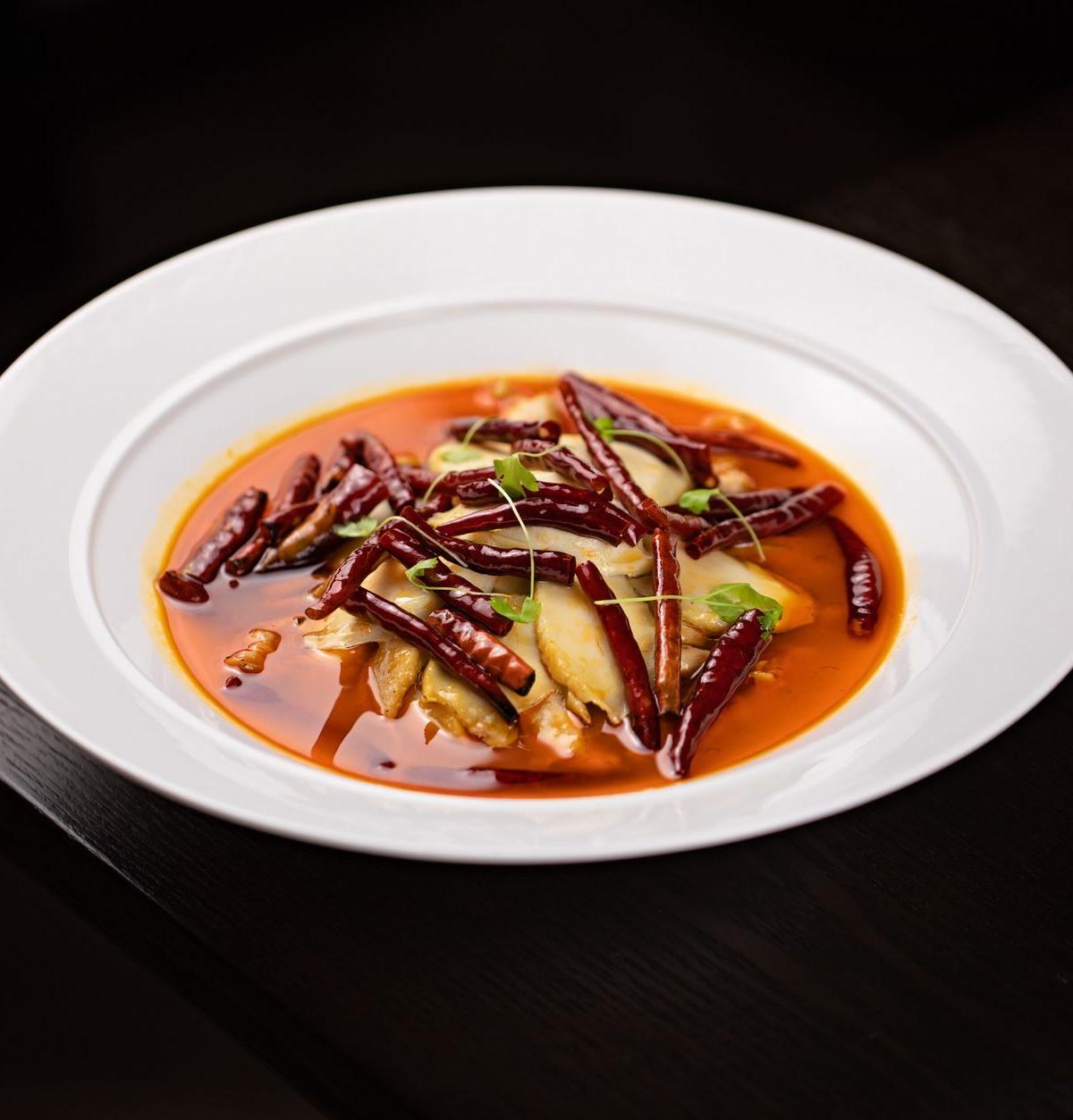 Dried Chili Stir-Fried Lotus Root Strips