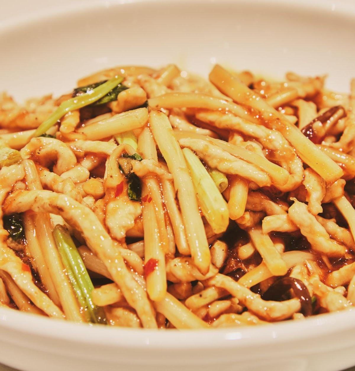 Fish Fragrant Pork Stir Fry