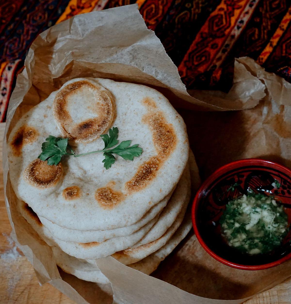Flatbread with Chutney