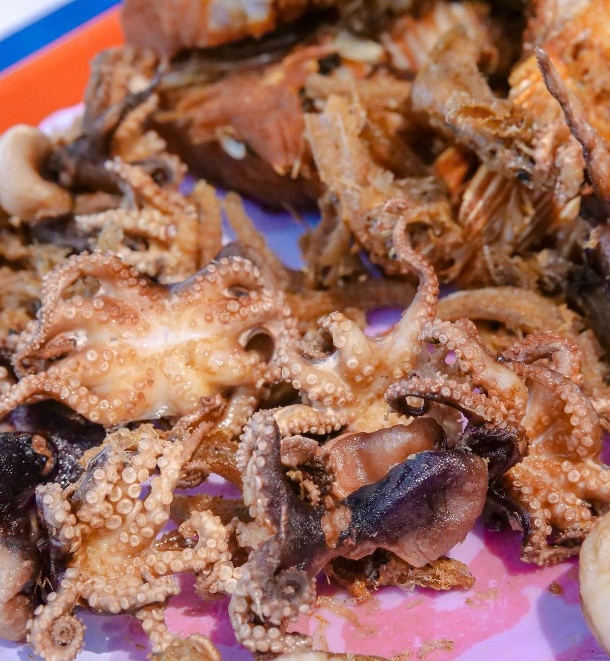 Fried Baby Squid