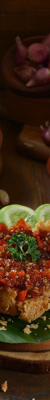 Fried Chicken with Spicy Chili Sauce