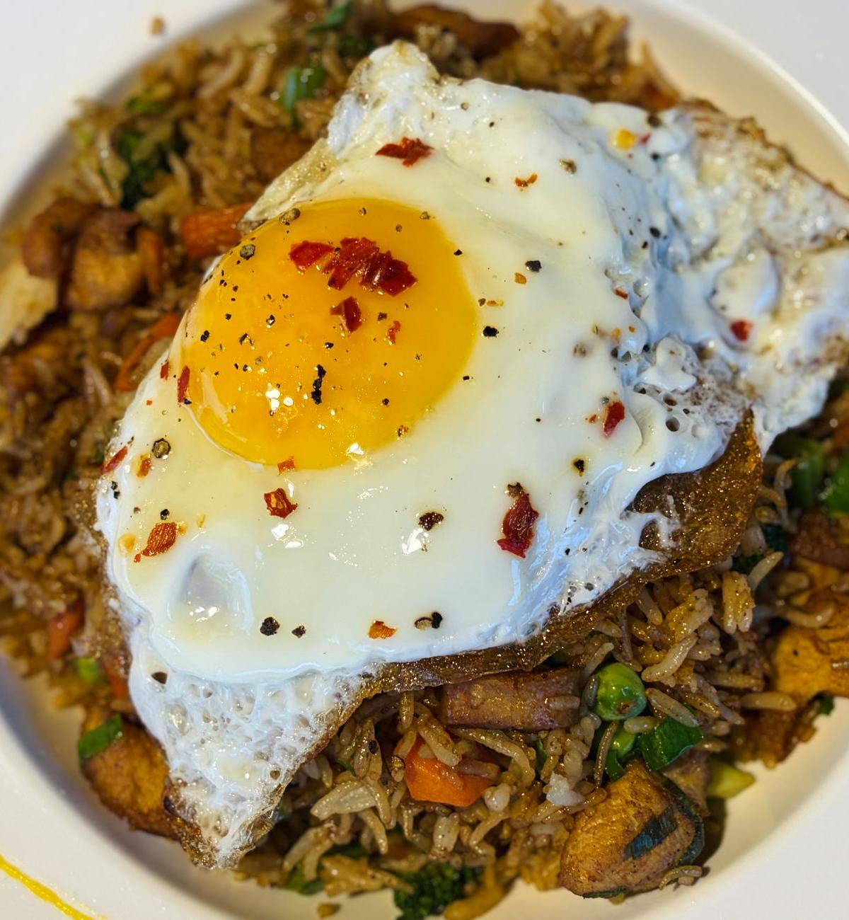 Fried Rice with Fried Egg