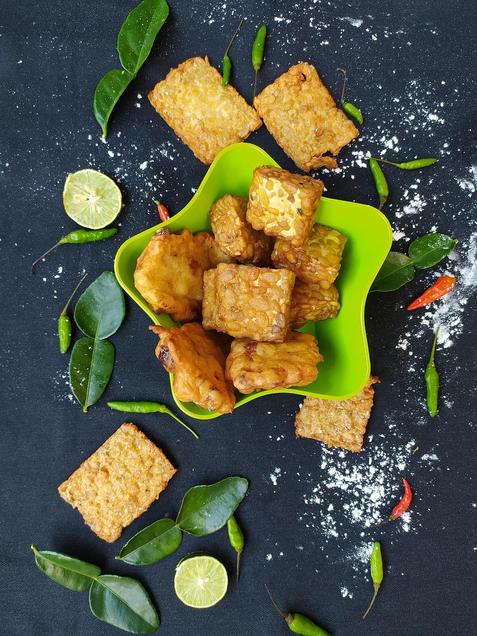 Fried Tempeh